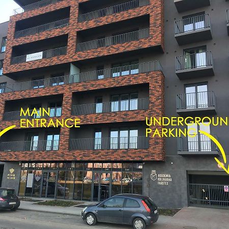 Navyblue Apartment Cracow Free Parking Tv Krasków Εξωτερικό φωτογραφία