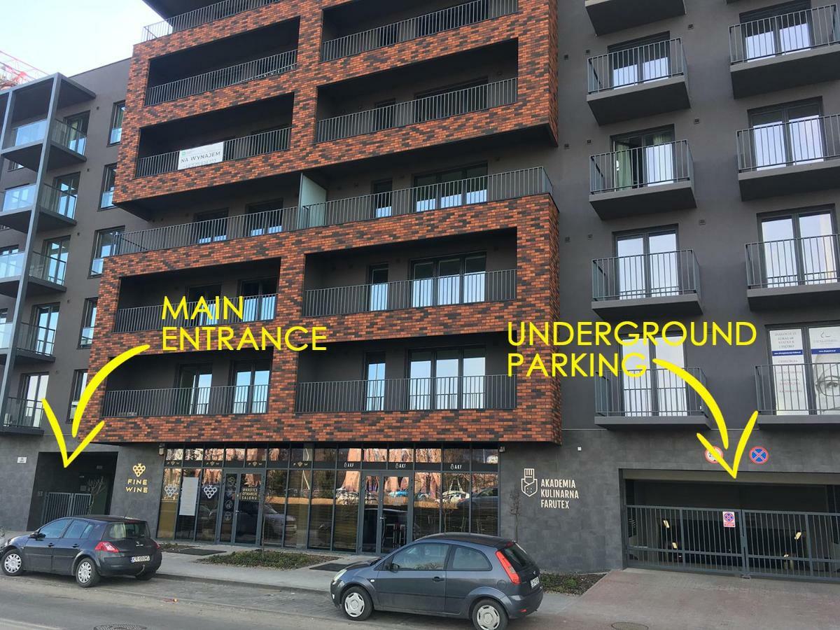 Navyblue Apartment Cracow Free Parking Tv Krasków Εξωτερικό φωτογραφία